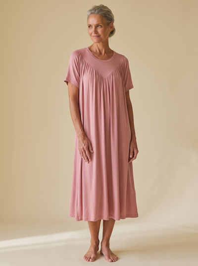 Camisón Frescor – Rosa palo