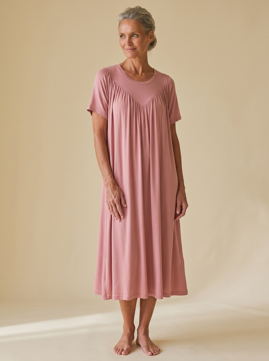 Camisón Frescor – Rosa palo
