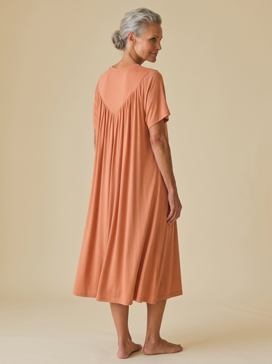 Camisón Frescor – Terracota