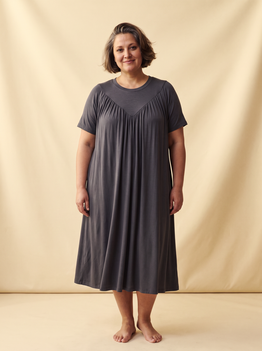 Camisón Frescor – Antracita